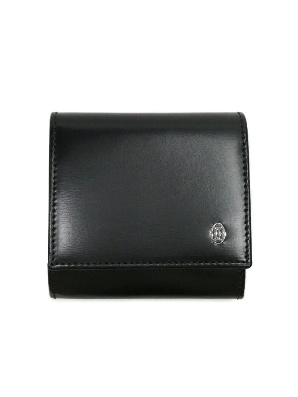 Cartier Pasha de Cartier Coin Purse Black Leather
